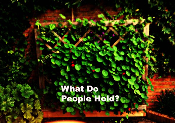 What Do People Hold