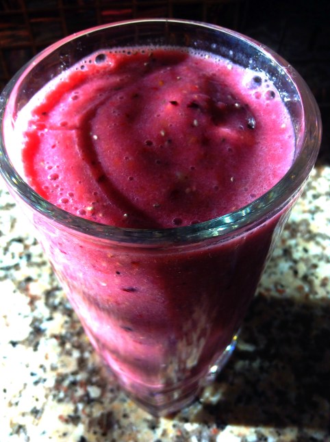 Blackberry Peach Smoothie