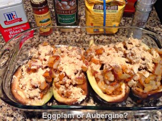 Stuffed Aubergine