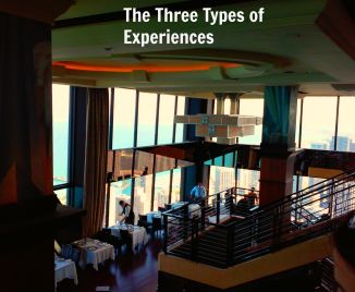 The Three Types of Experiences